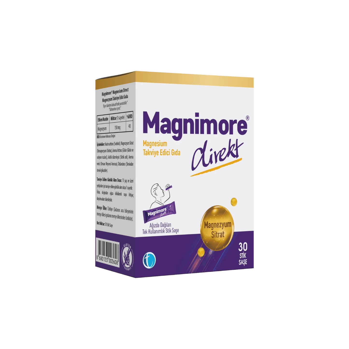 Tab İlaç Magnimore Magnesium Direct