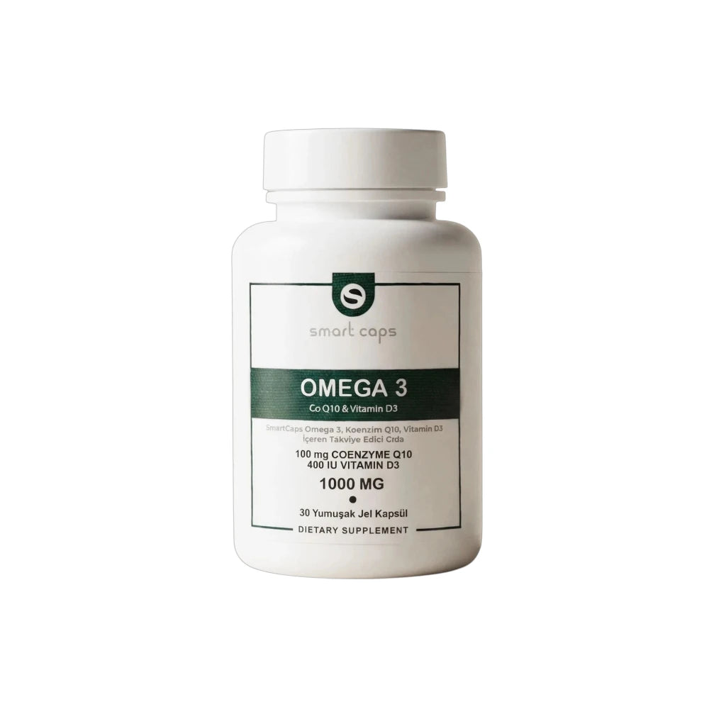 Smart Caps Omega 3 CoQ10 & Vitamin D3