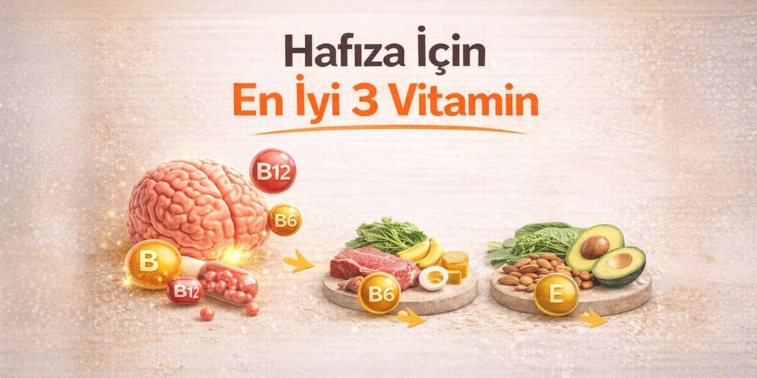 Hafızayı Güçlendiren 3 Temel Vitamin.