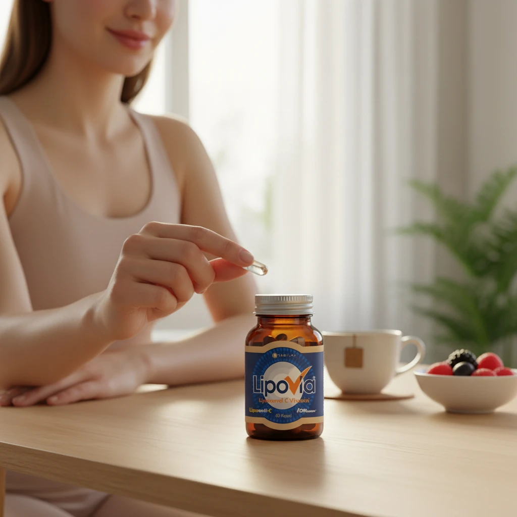 Tab İlaç LipoVia® - Lipozomal C Vitamini 60 Kapsül