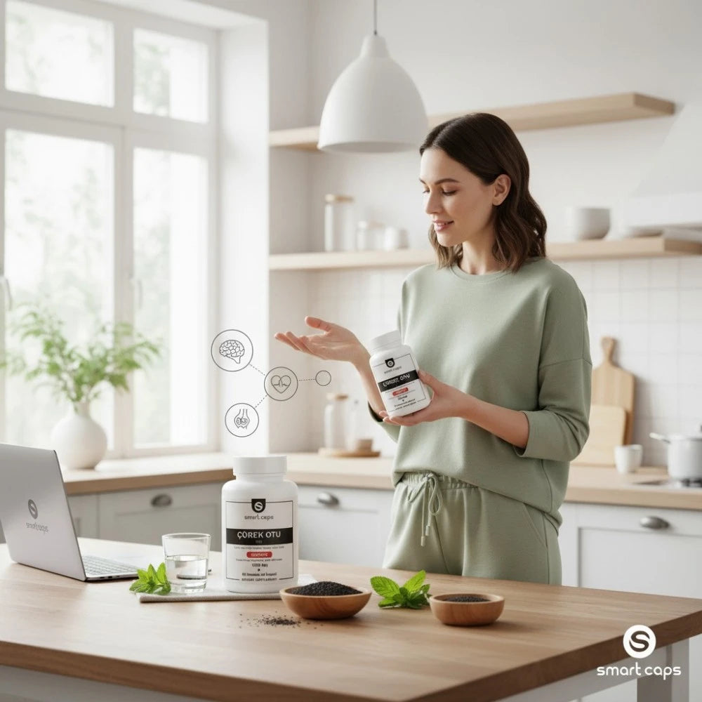 Smart Caps Çörek Otu Yağı (SORTEX)
