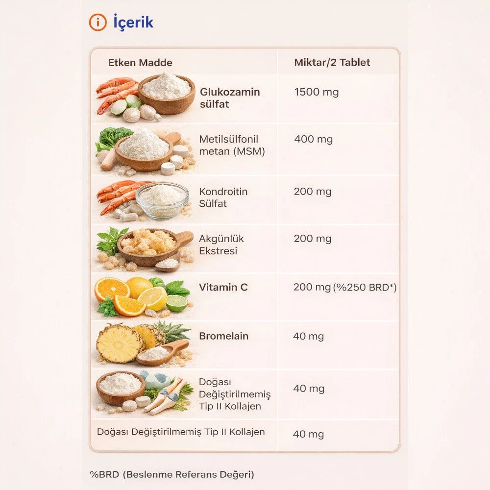 Smart Caps Glucosamine Type II Collagen